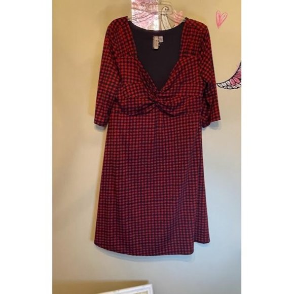 Women's Lucie Lu Hoodstooth Dress - Picture 1 of 4